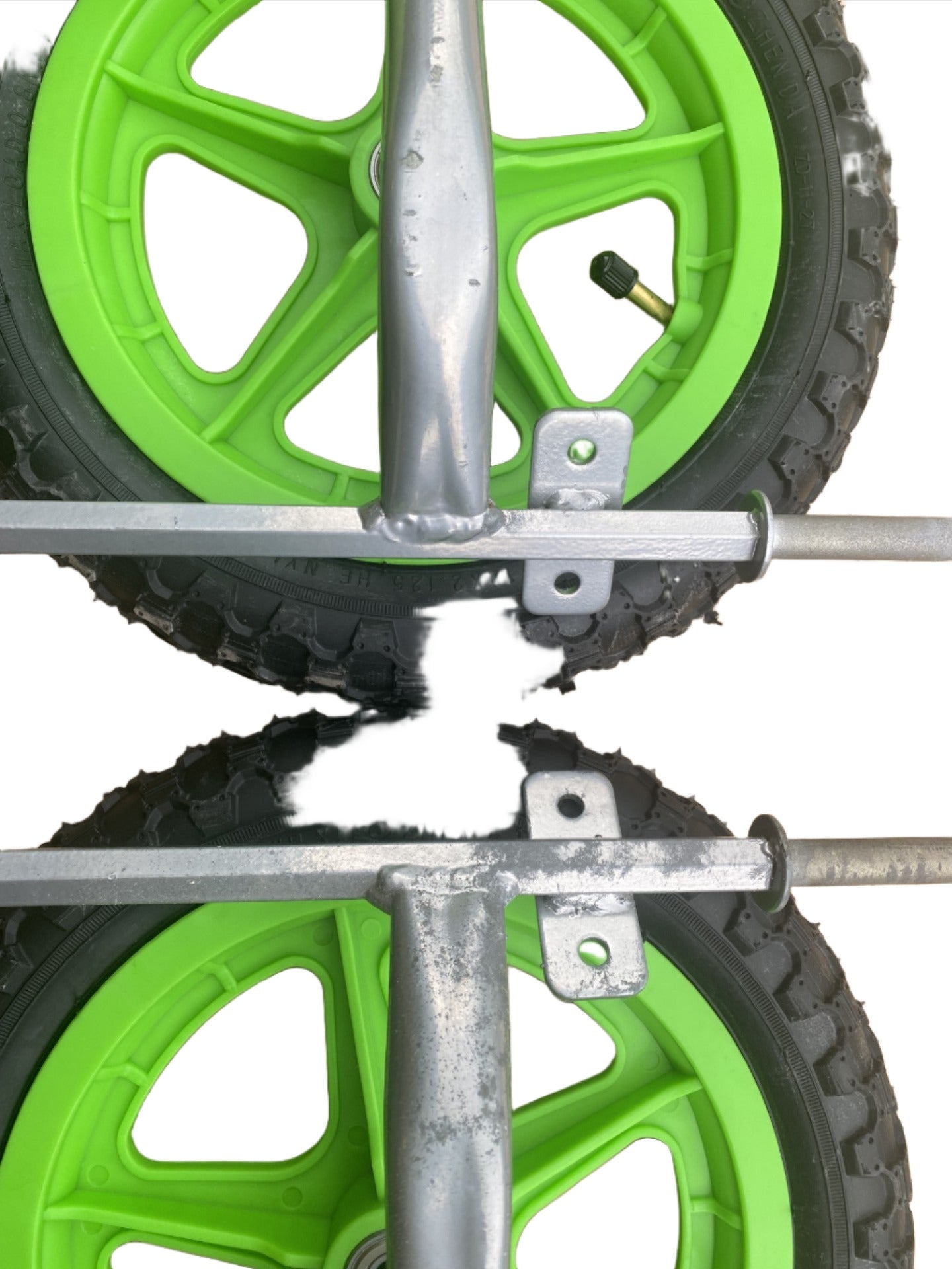 12" Wheels & Bumper Axle -  Set X-Display