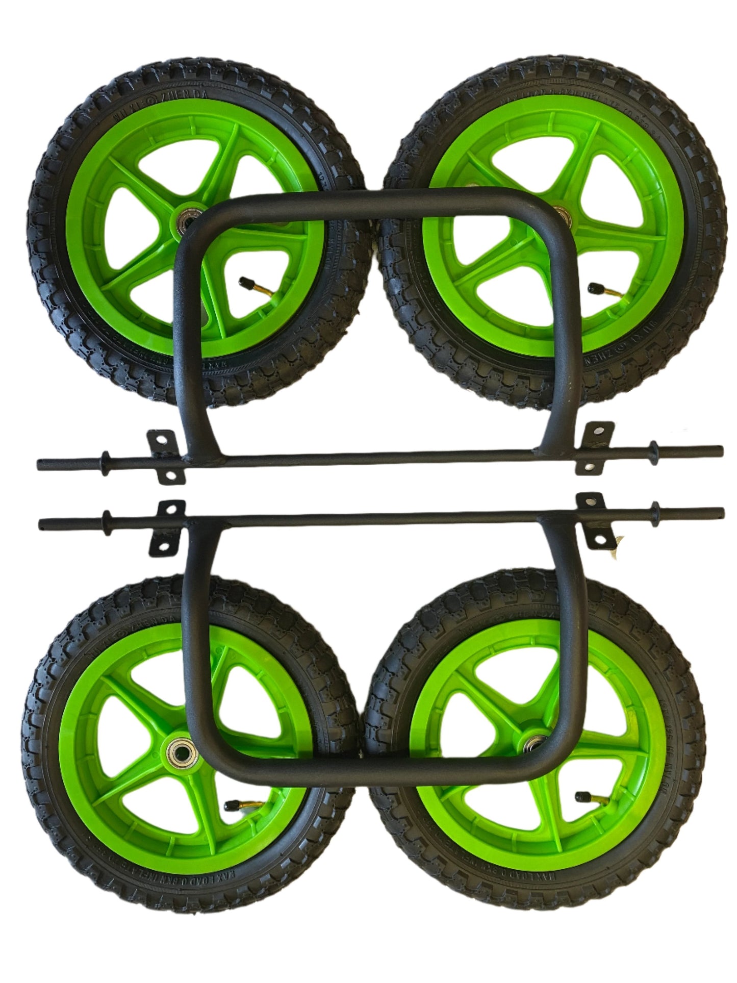 12" Wheels + Front & Rear Bumper Axles