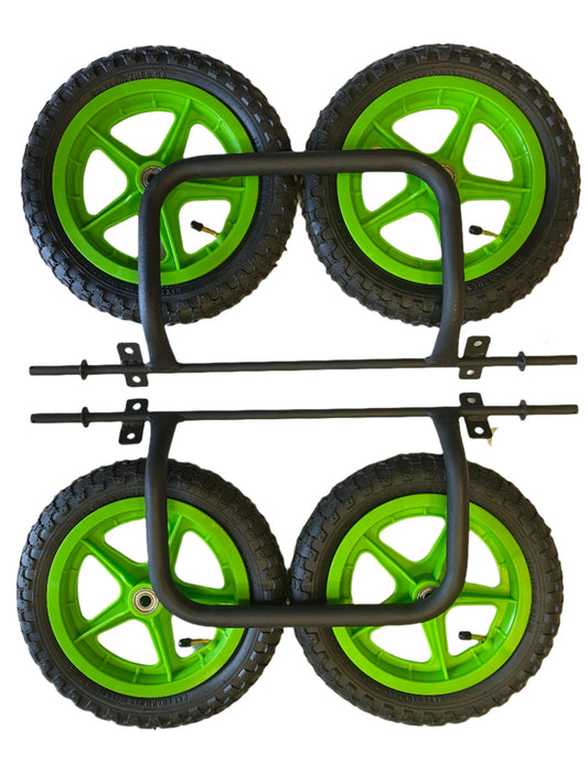 12" Wheels + Front & Rear Bumper Axles