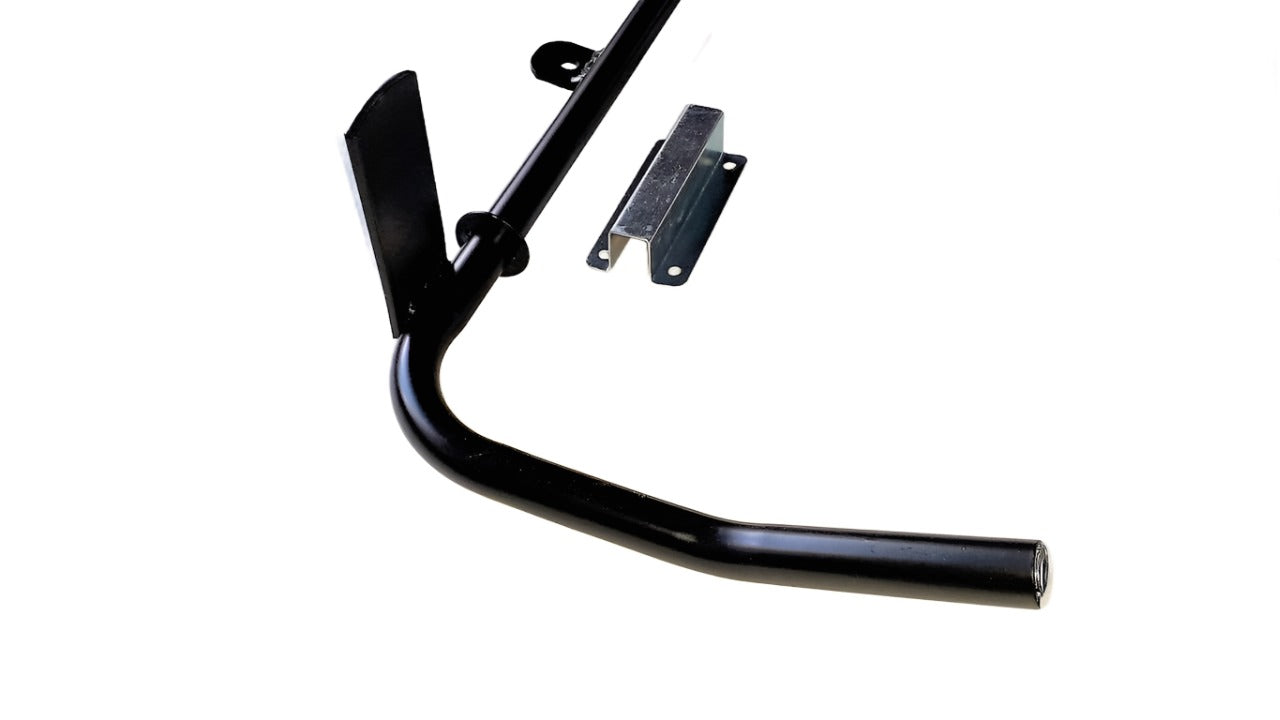 12" Green Wheels & Axles + Dual Hand Brake