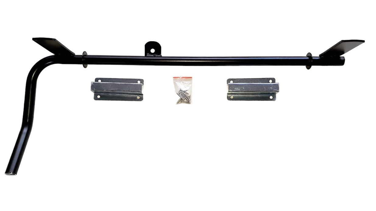 12" Green Wheels & Axles + Dual Hand Brake