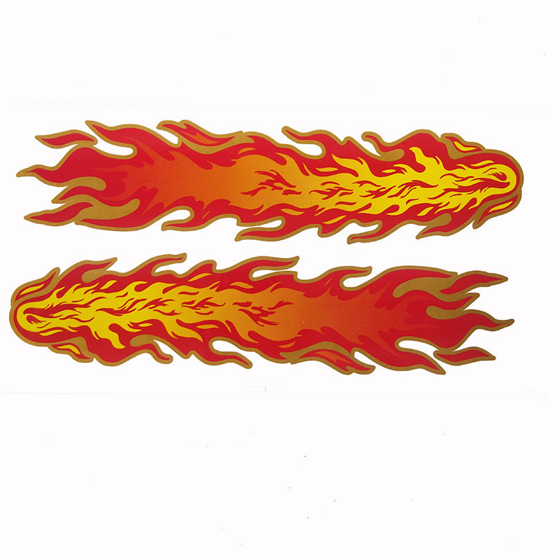 Custom Flame stickers